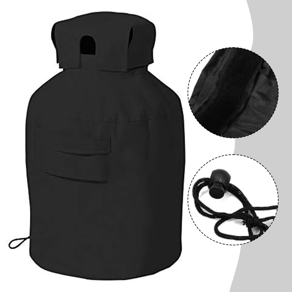 420D Oxford Fabric Propane Tank Cover For Year Round Weather Defense - Bild 4 von 8