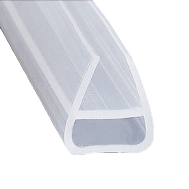 U Form Wasserdicht Dichtleiste für 6mm/8mm Bad Dusche Tür Flügel (1M/2M) - Bild 13 von 18