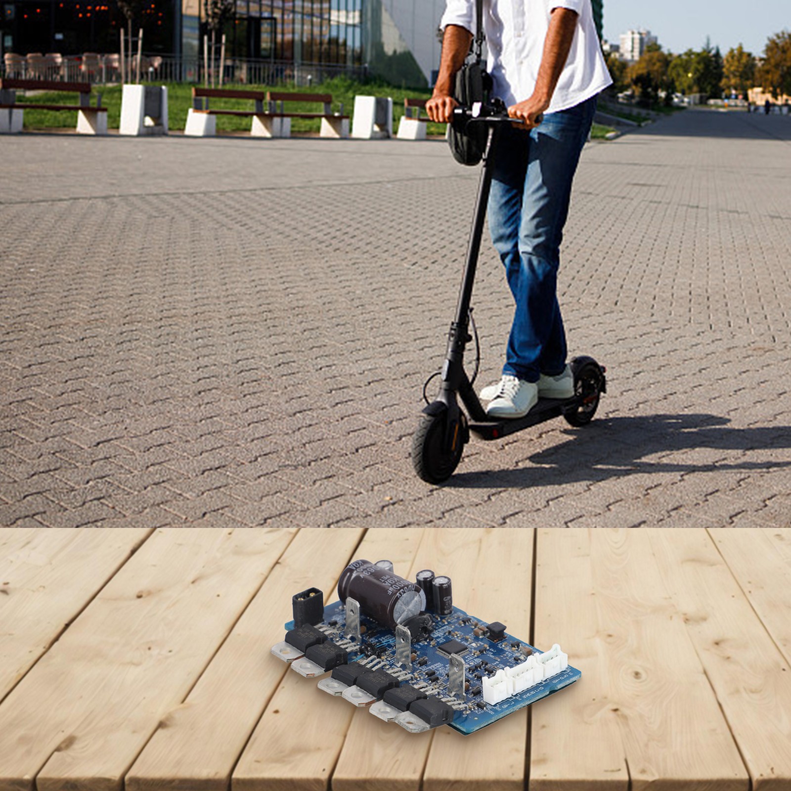 Leistungssteigerung mit neuem Mainboard Controller für Xiaomi Pro Roller - Bild 22 von 25