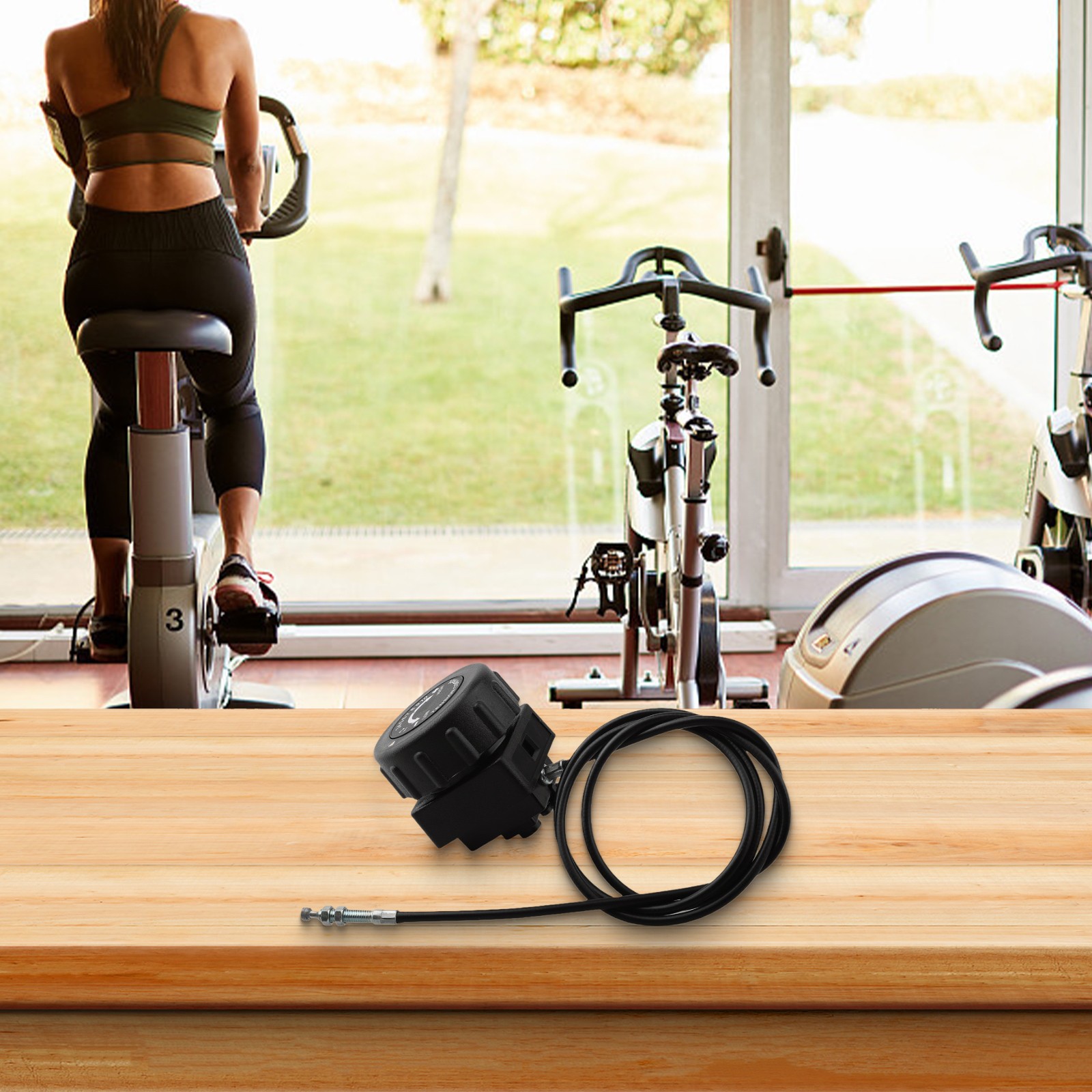 Easily Replaceable Dynamic Cycling Resistance Adjuster Parts Available