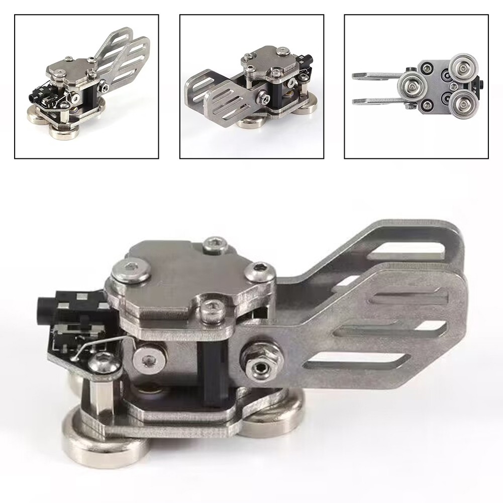Customizable Double Paddle Telegrapher's Key in Premium Stainless Steel