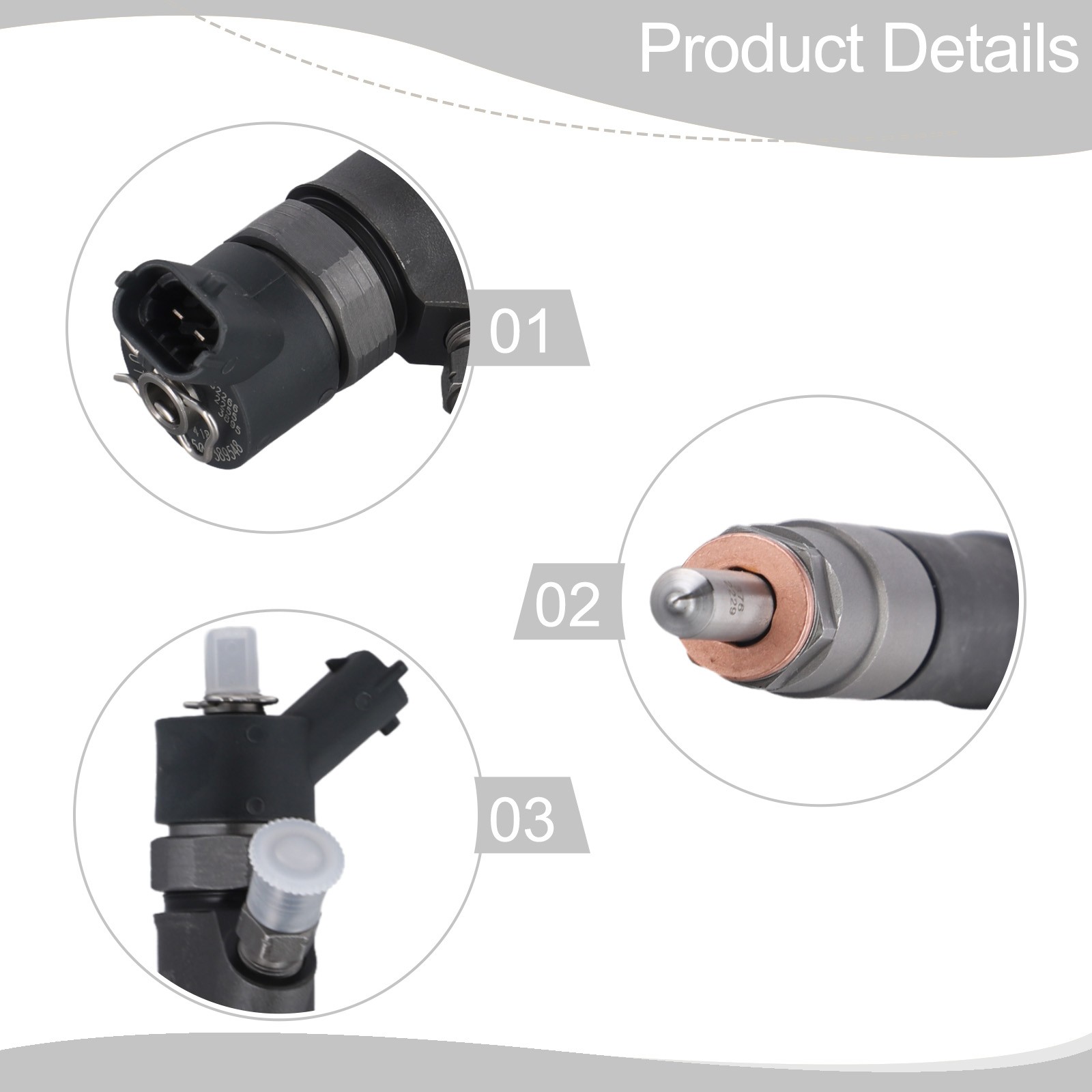 High Quality Fuel Injector for Fiat For Ducato 5801594342 504389548 1609097280 - Picture 12 of 12