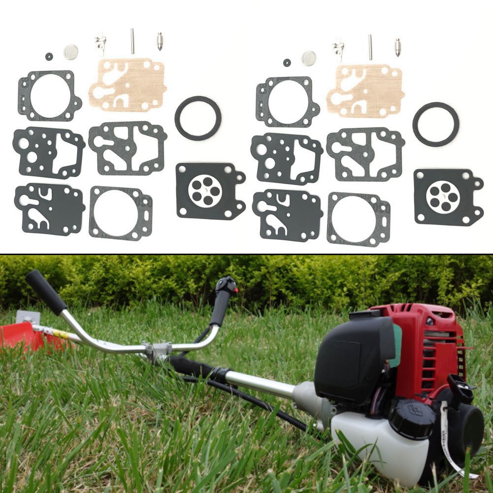 K20WYJ Compatible Carburetor Repair Kit 2 Sets with 13pcs Diaphragm Gasket Set - Picture 18 of 18
