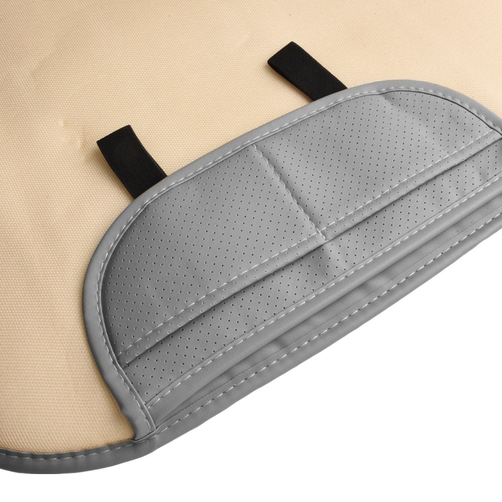 Auto Anteriore Sedile Cover Traspirante Sedia Cuscino Universale Beige/Marrone/ - Picture 69 of 72
