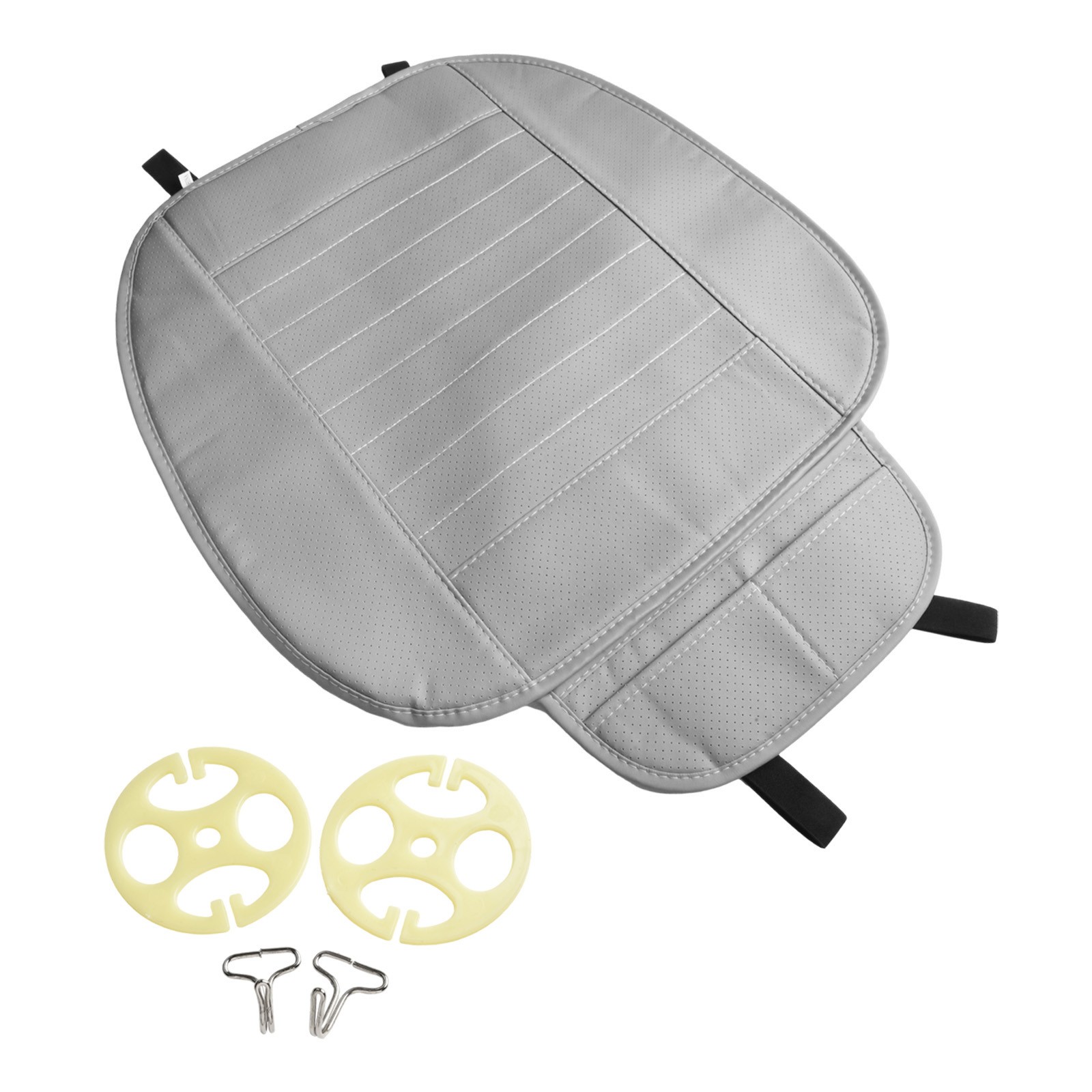 Auto Anteriore Sedile Cover Traspirante Sedia Cuscino Universale Beige/Marrone/ - Picture 61 of 72