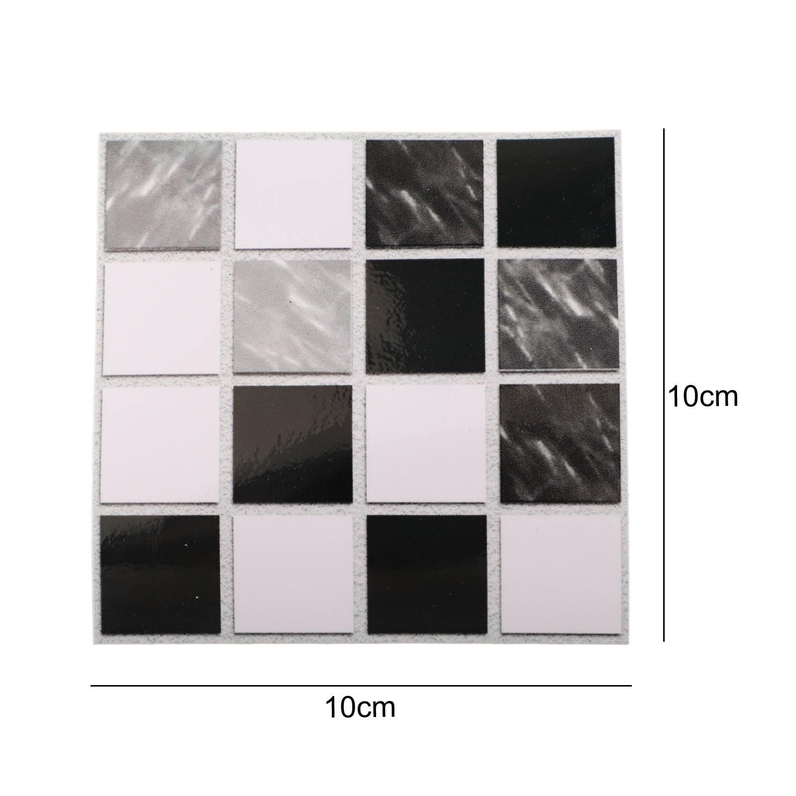 Fliesen Aufkleber Wohndeko 10% Kunststoff 10*10cm 10 Stück 3D Design umweltfreu - Bild 15 von 67