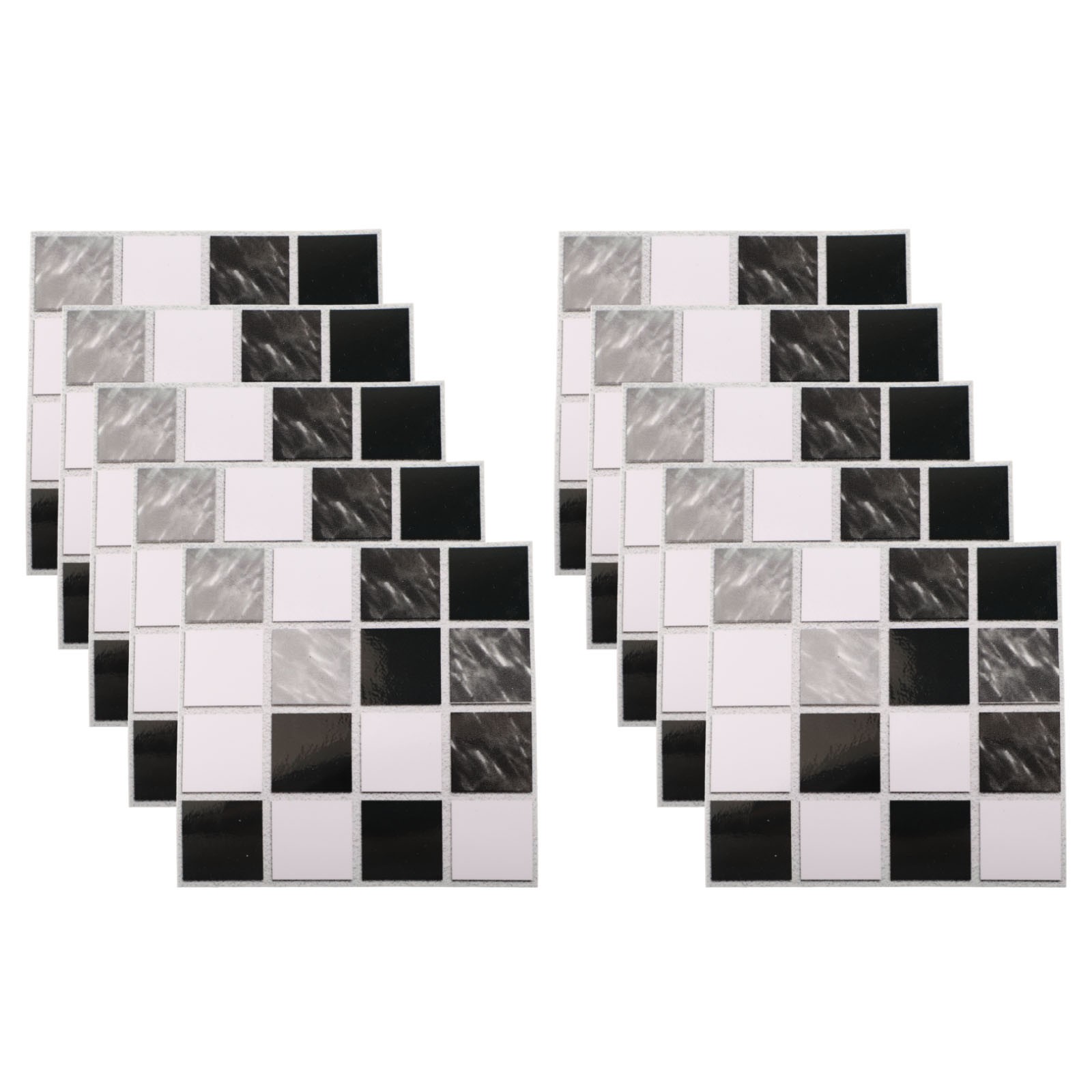 Fliesen Aufkleber Wohndeko 10% Kunststoff 10*10cm 10 Stück 3D Design umweltfreu - Bild 18 von 67