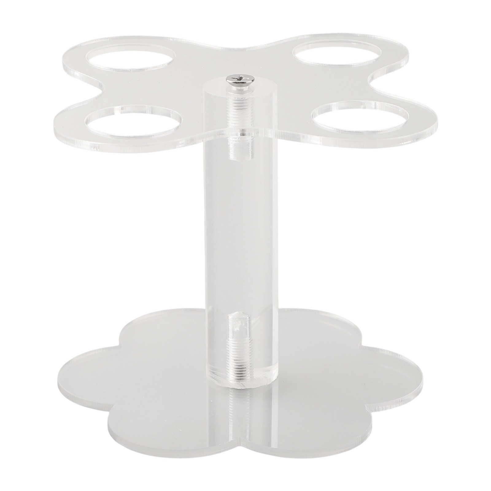 Acrylic Ice Cream Cone Holder, Chip Cone Stand, Countertop Desserts Display Rack