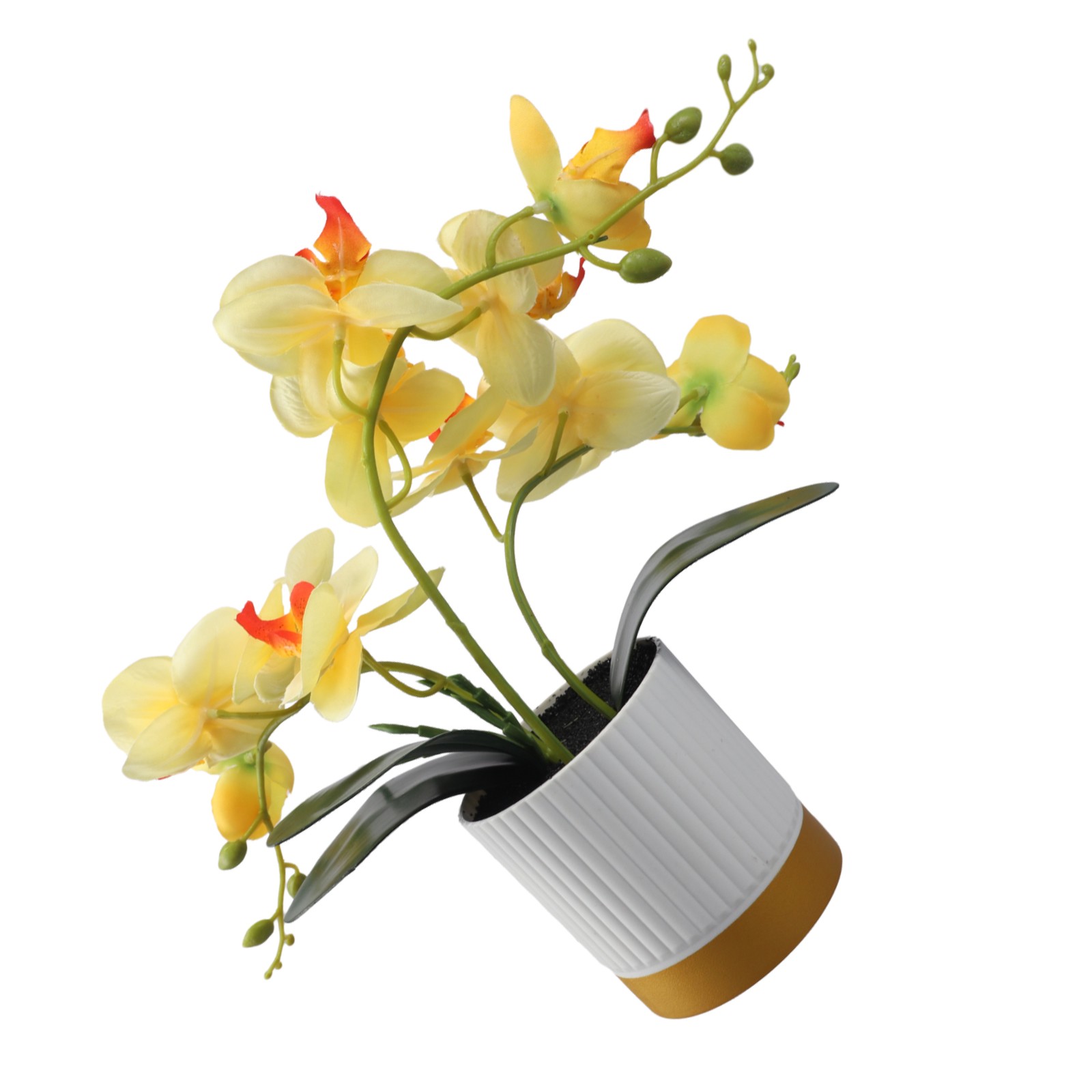 Realistic Phalaenopsis Bonsai Decoration Long lasting Artificial Orchid Flower - Picture 27 of 69