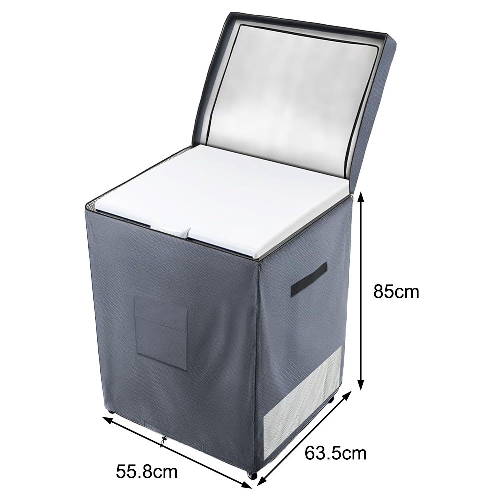 Adjustable Heavy Duty Freezer Cover for Outdoor Use Fits 7 0 Cu Ft Units