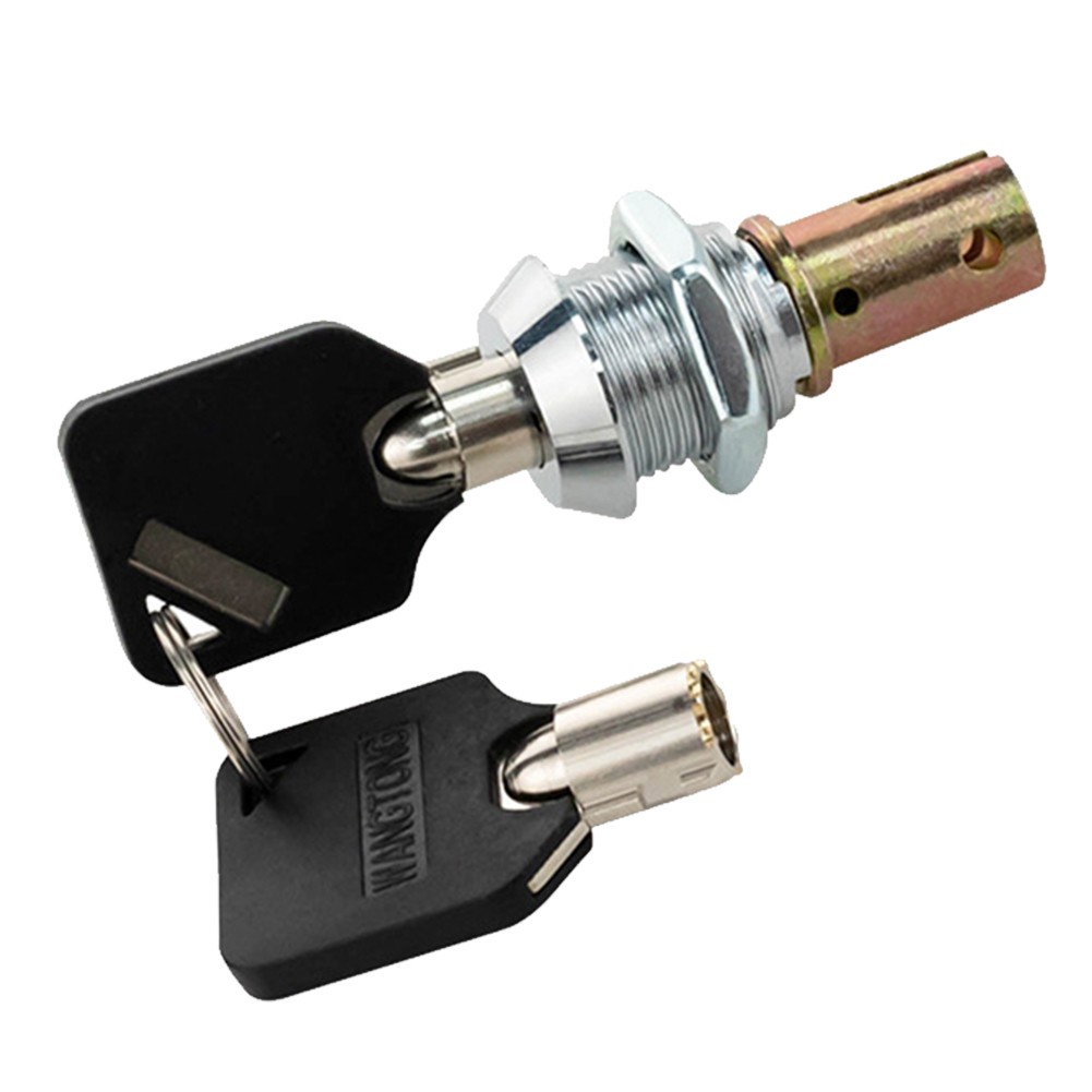 Flat Key Design Tool Lock for Cabinets and Vending Machines with 2 Keys