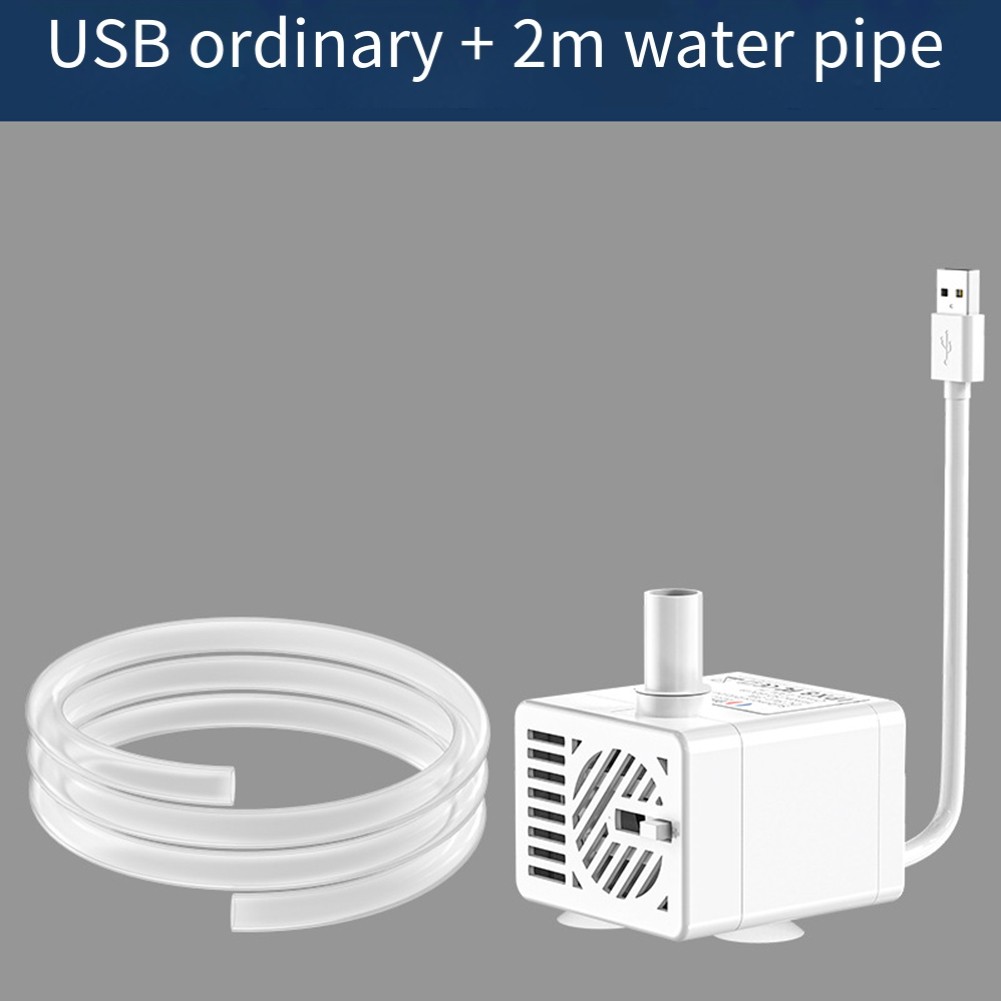 Fontaine à boire pour animaux de boutiques compagnie à débit réglable système de pompe submersible USB