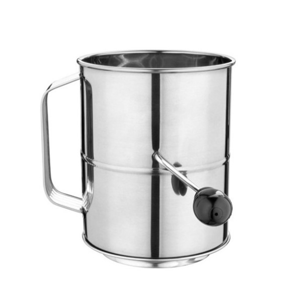 Kitchens Favorite Ergonomic and Efficient Rotating Hand Cranked Sifter - Picture 13 of 22