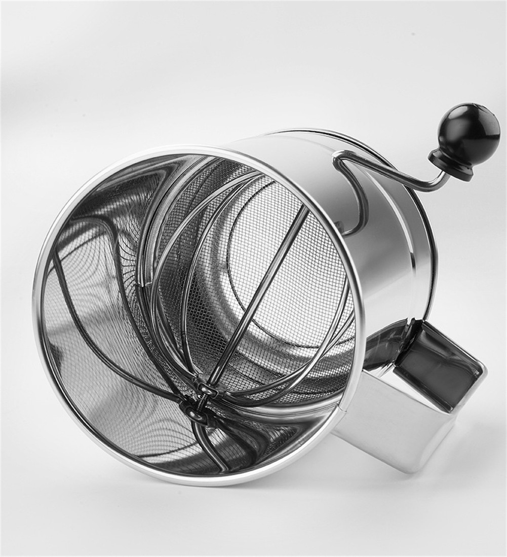 Kitchens Favorite Ergonomic and Efficient Rotating Hand Cranked Sifter - Picture 17 of 22
