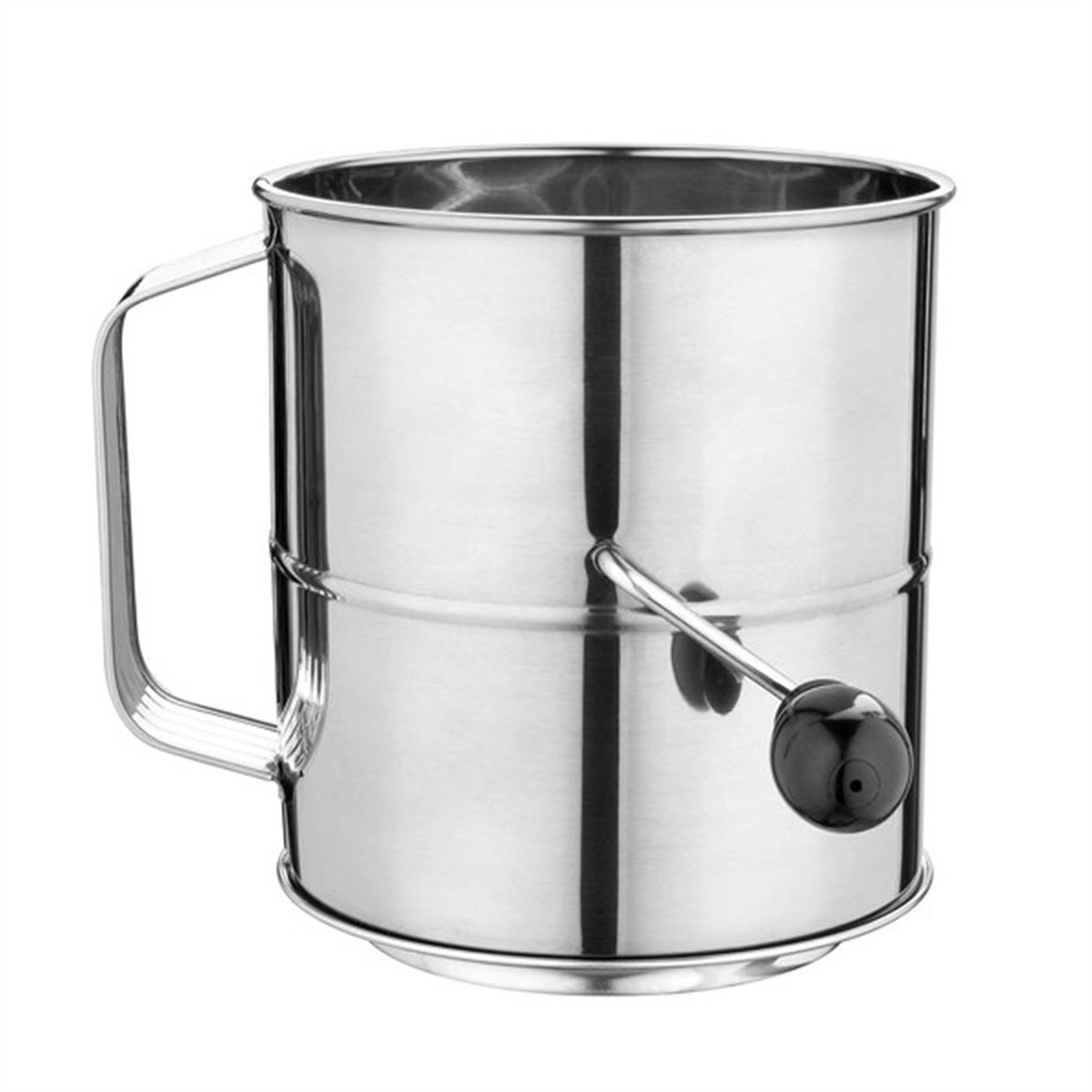Kitchens Favorite Ergonomic and Efficient Rotating Hand Cranked Sifter - Picture 19 of 22