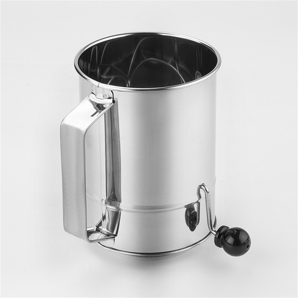 Kitchens Favorite Ergonomic and Efficient Rotating Hand Cranked Sifter - Picture 14 of 22