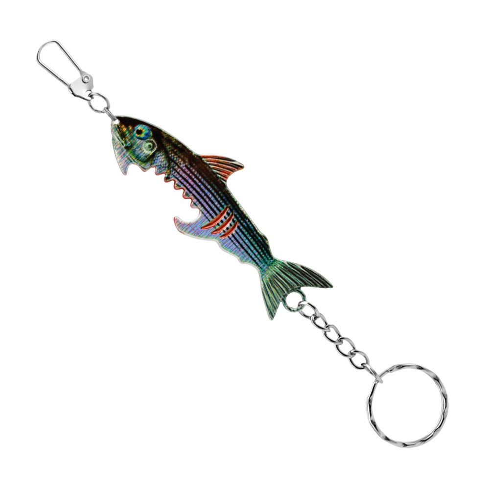 Ouvre-bouteille design appat leurre pour porte-cl??s compact et pratique requin - Photo 38/38