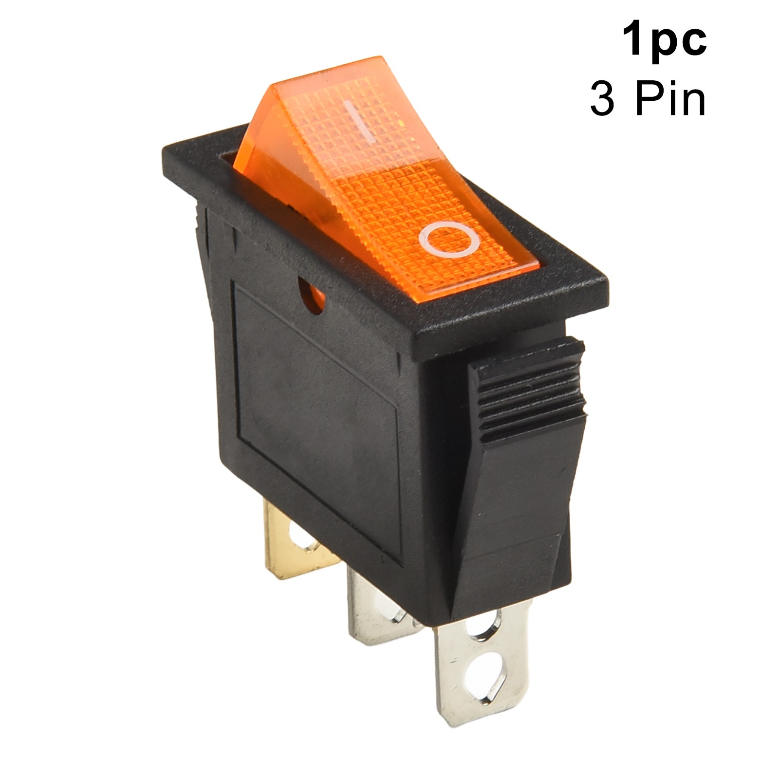 Wippschalter AC 20A 125V rot/gelb/blau/grün/schwarz 31mm*14mm*35mm ABS/Kunststoff - Bild 38 von 73