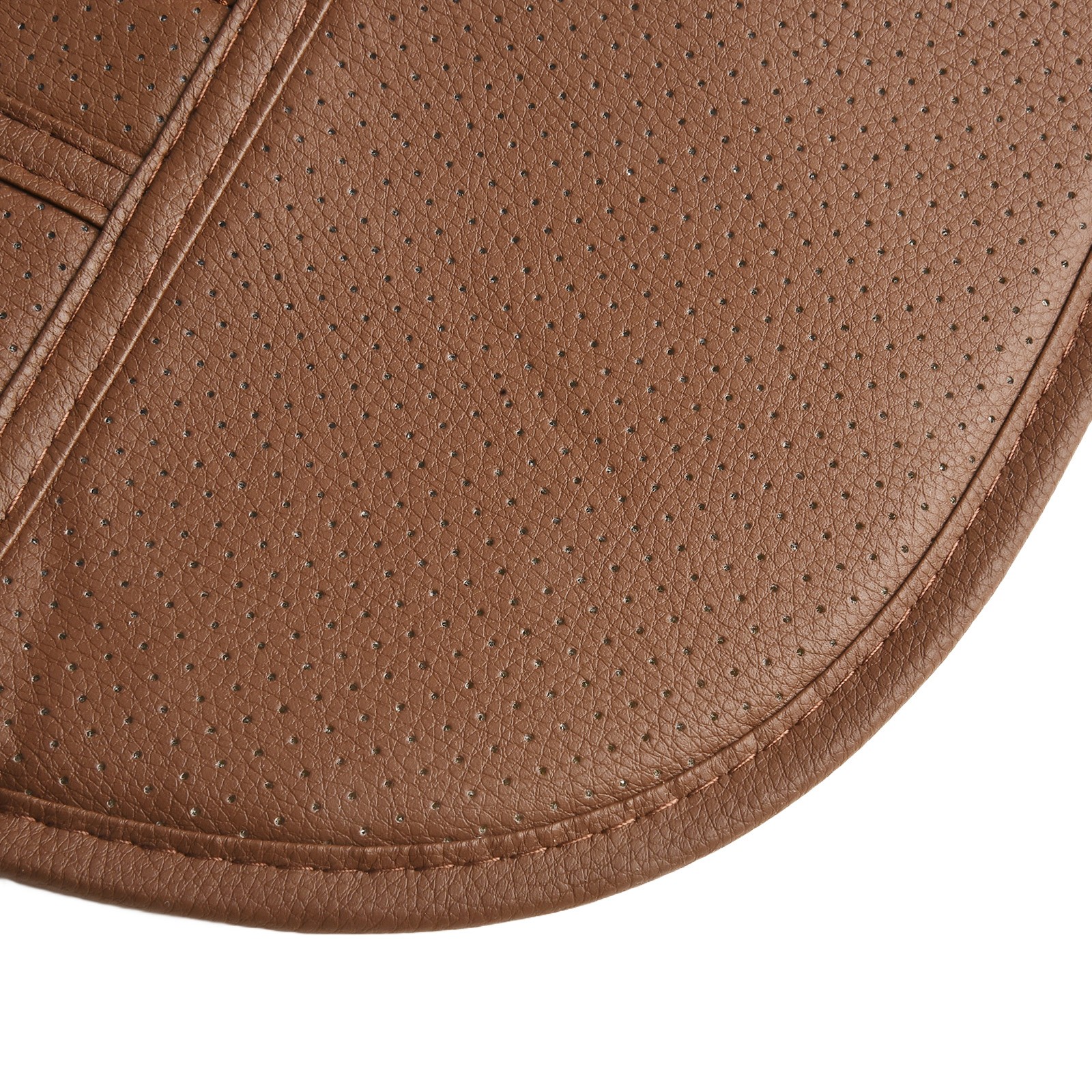 Auto Anteriore Sedile Cover Traspirante Sedia Cuscino Universale Beige/Marrone/ - Picture 43 of 72