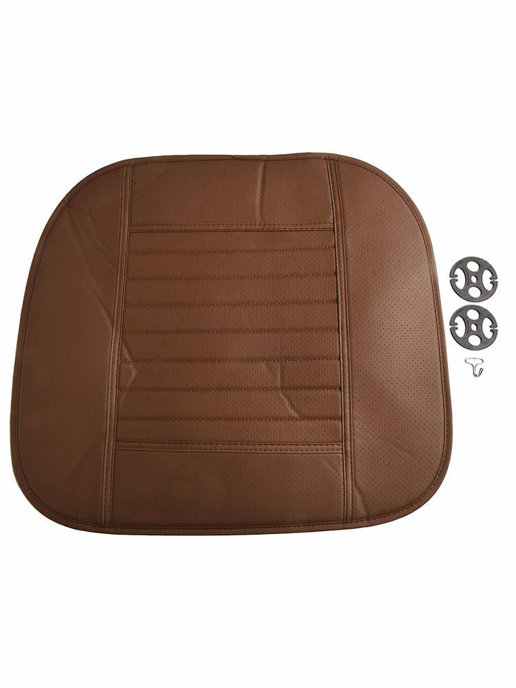 Auto Anteriore Sedile Cover Traspirante Sedia Cuscino Universale Beige/Marrone/ - Picture 47 of 72
