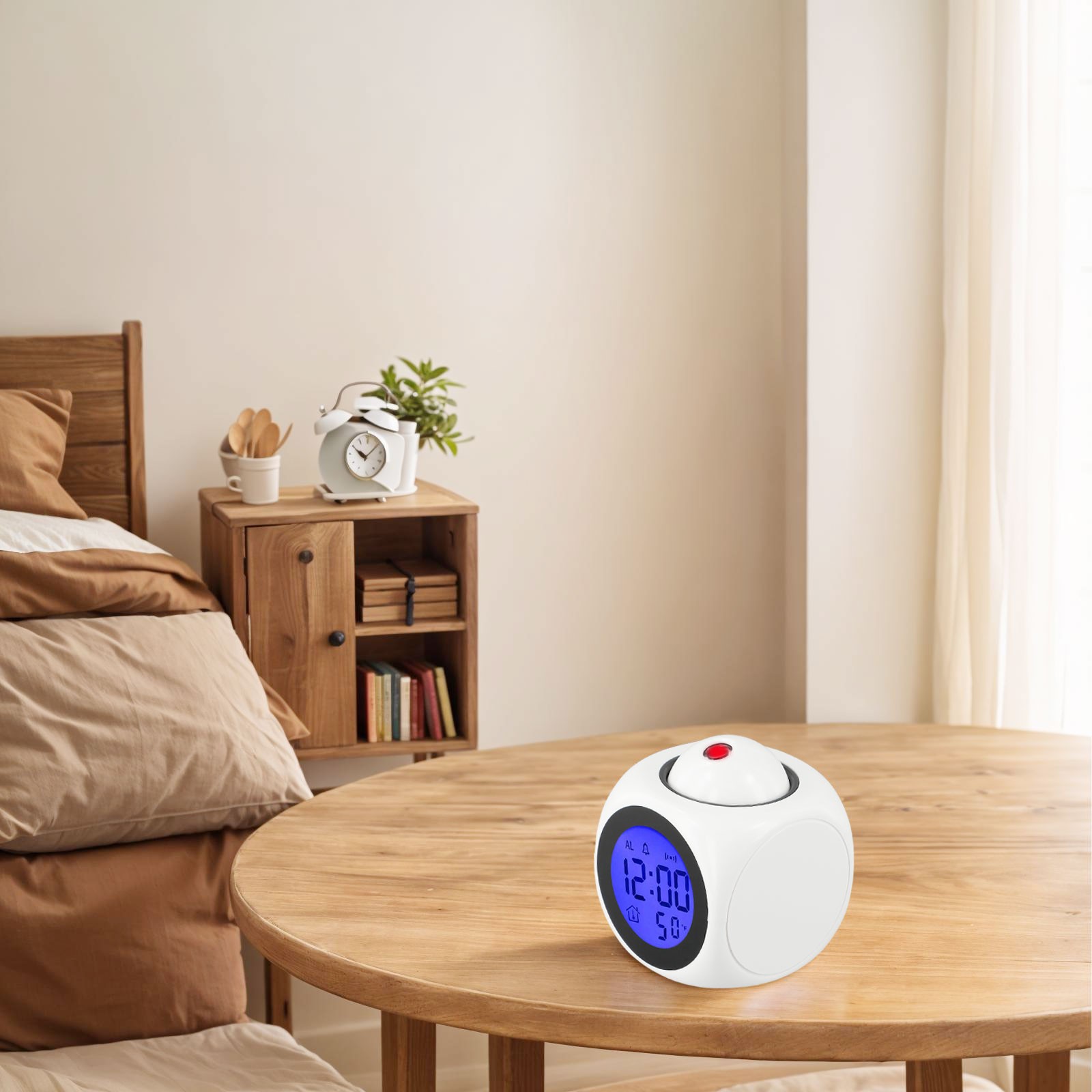 Projection Clock Compact And Portable Design Portable Design Projection Clock