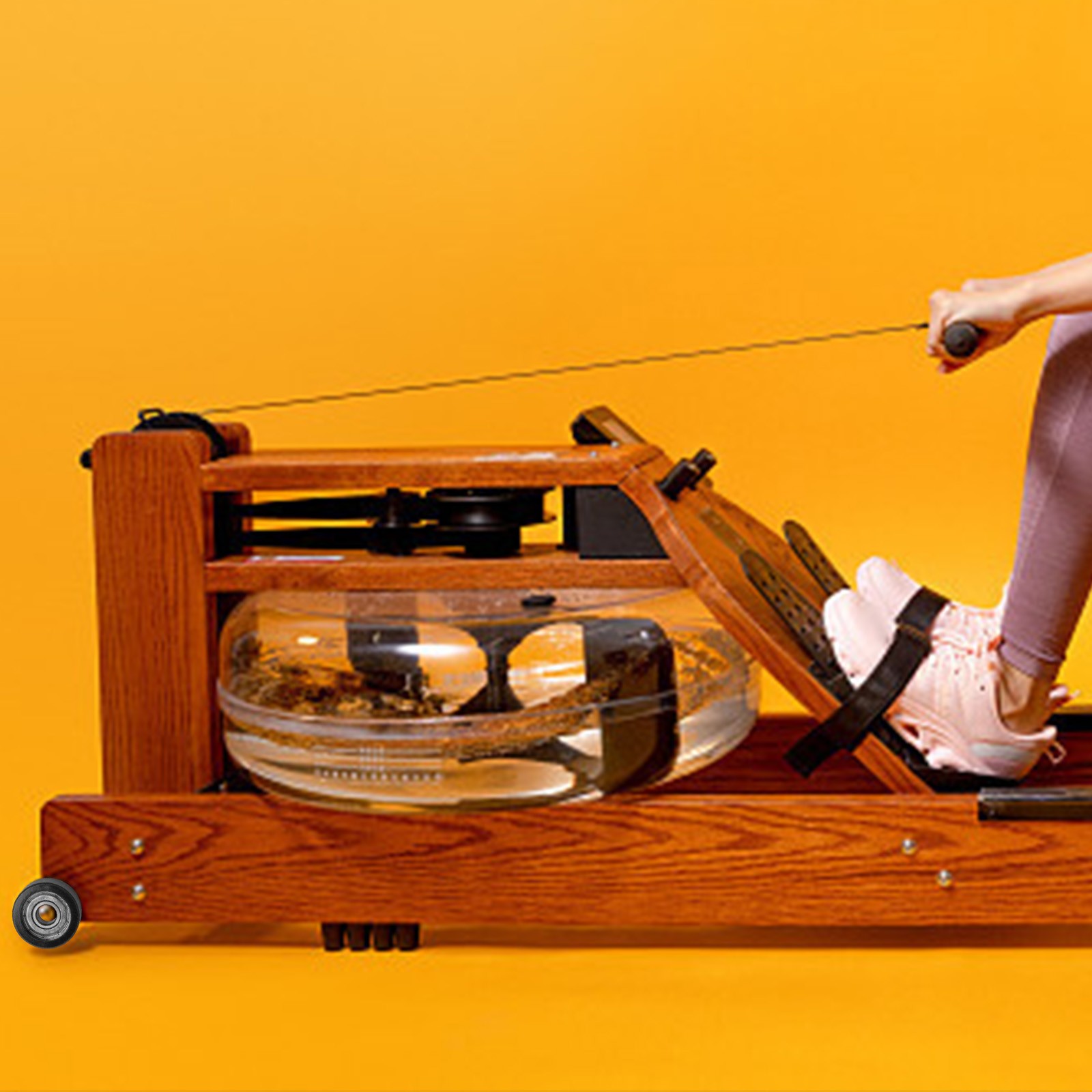 Sunny Health Obsidian Water Rower Sunny Health Fitness Obsidian