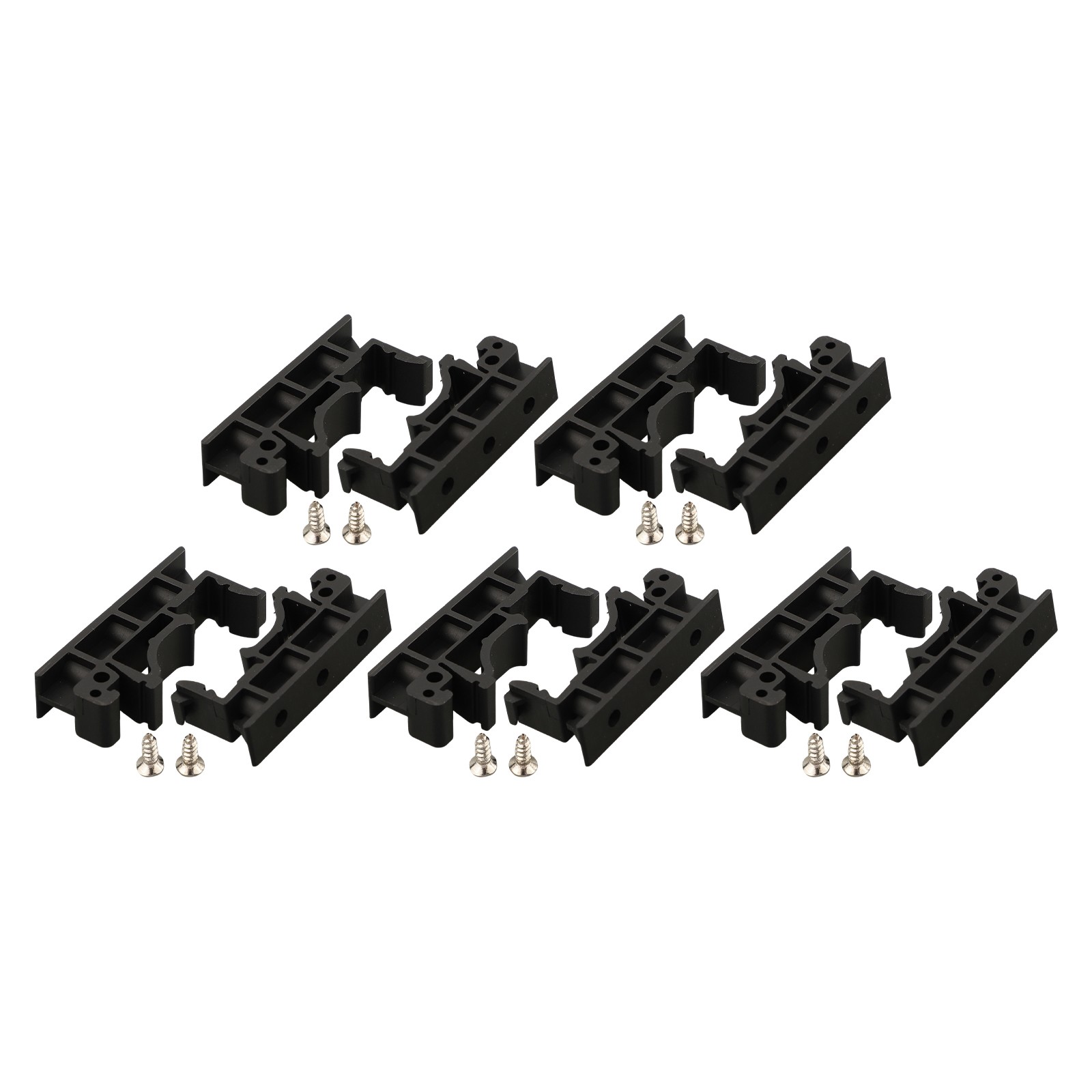 DIY Friendly DIN Rail Mount Adapter Reliable Mounting for PCBs (35mm Set of 5) - Picture 24 of 34