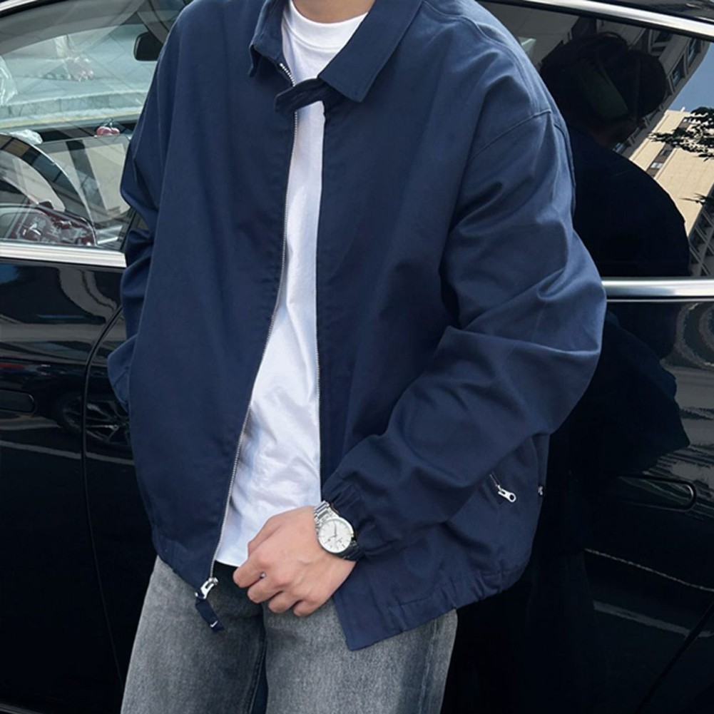 Cargo Pocketed Men's Stylish Jackets Ideal for Everyday Use in Seasons - Picture 13 of 27