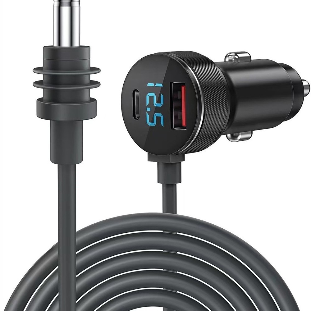 For Starlink Mini Compatible Dual USB Car Charger with Waterproof Design