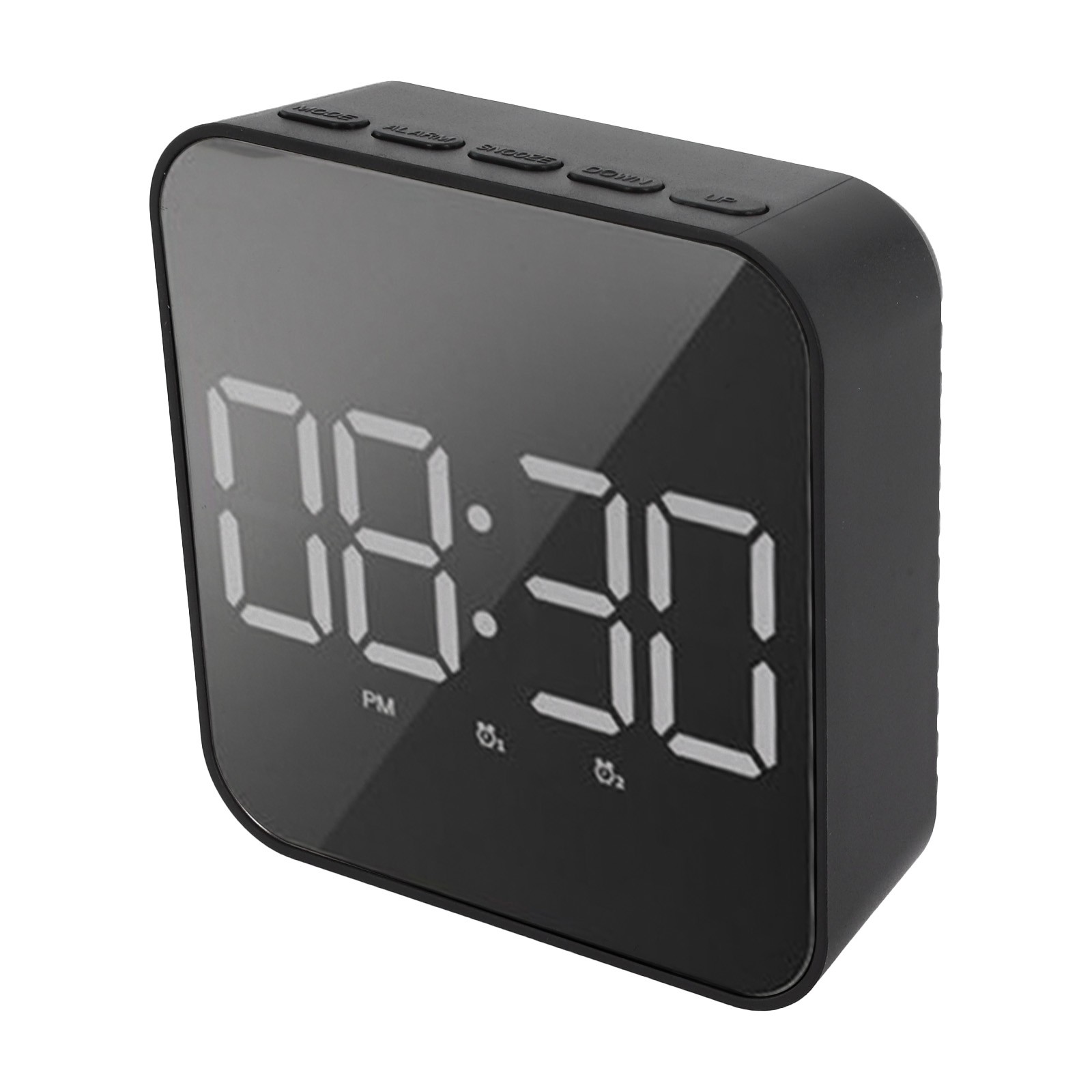 Moderner LED-Wecker mit einstellbarer Helligkeit und zwei Stromquellen - Bild 19 von 35