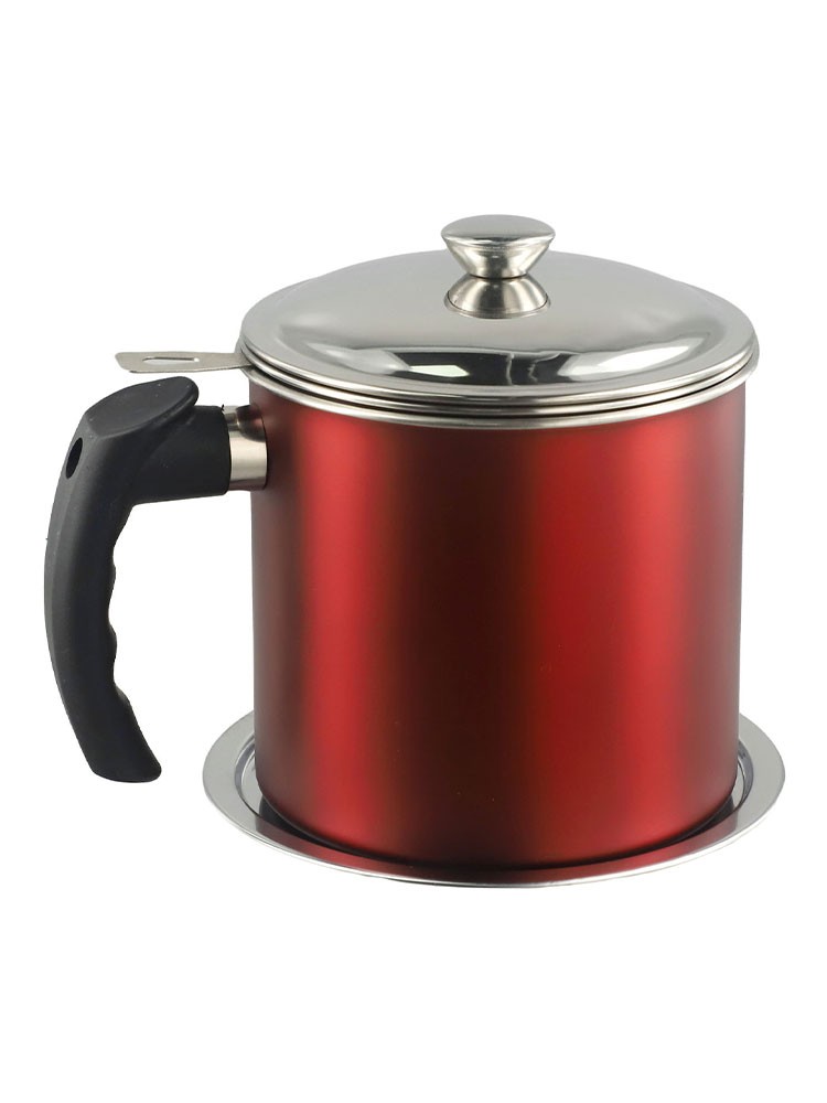 1 Passoire �� Graisse 3L liquidation avec Couvercle et Filtre Maille Fine pour R��utiliser H