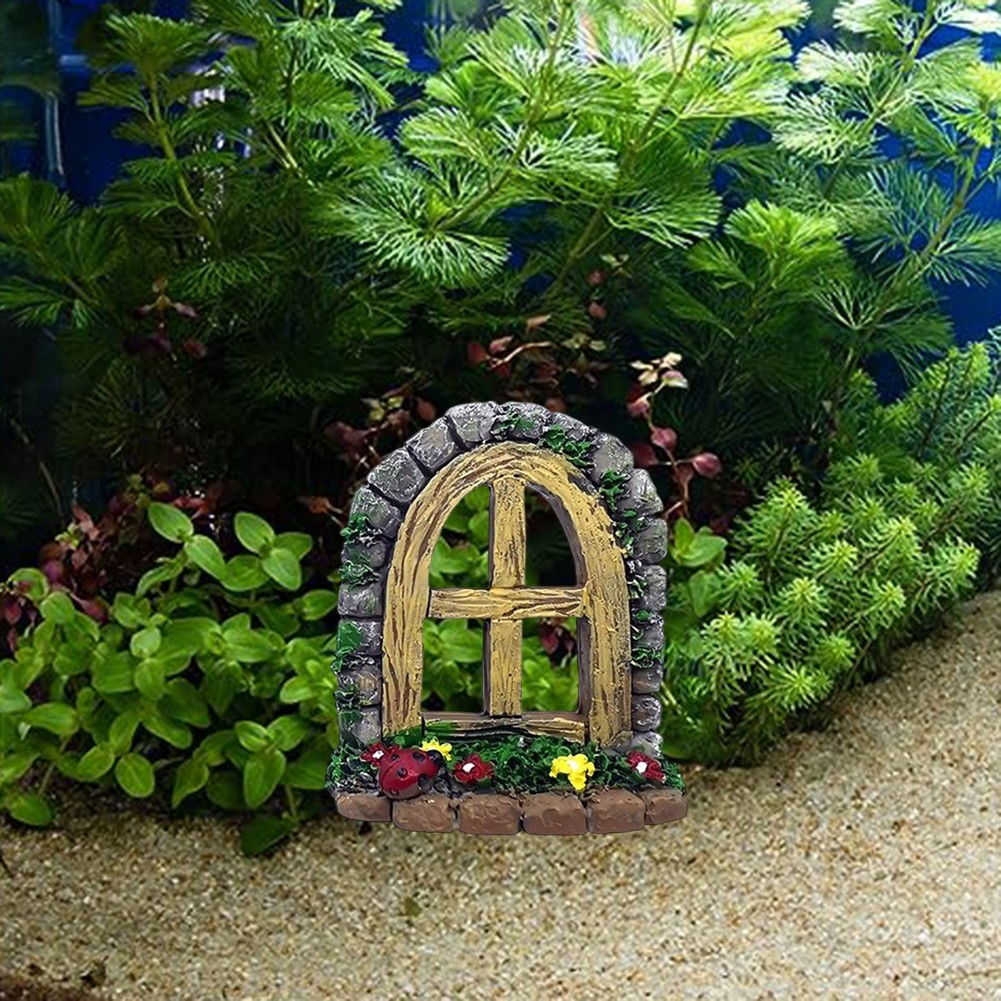 Crafted Elegance 4PCs of Unique Decorative Doors & Windows for Gardens - Picture 26 of 28