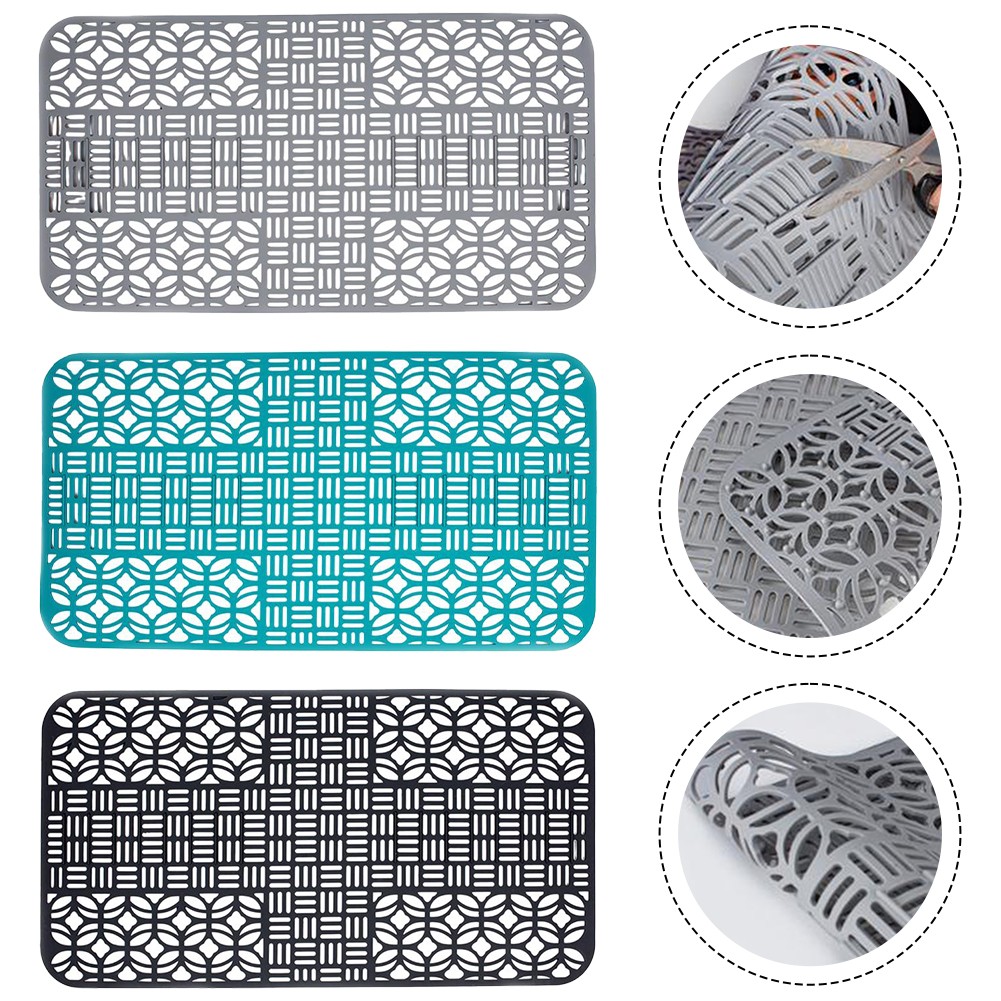 Spülmatte 66x35cm Silikon Antirutsch Küchenspüle und Trockenmatte - Bild 14 von 36