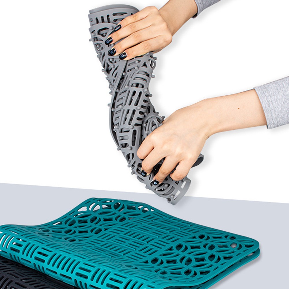 Spülmatte 66x35cm Silikon Antirutsch Küchenspüle und Trockenmatte - Bild 33 von 36