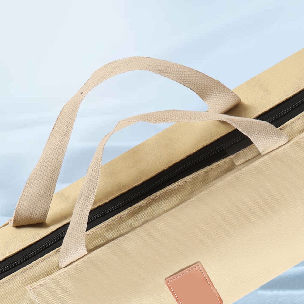 Bolsa de transporte de caña de pescar de lona con asa cómoda y correa para el hombro - Imagen 32 de 35
