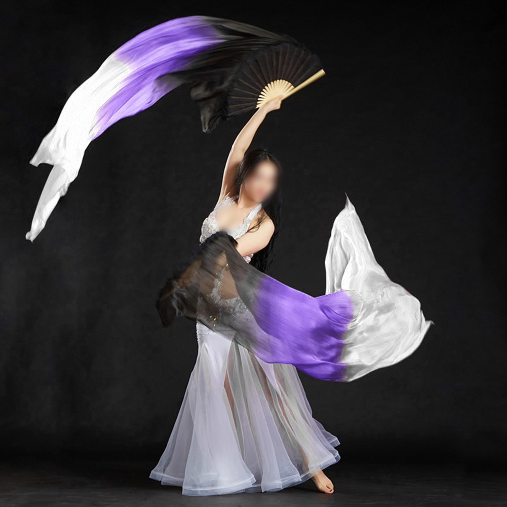 Tendance Sublimes fans de danse du ventre en soie un accessoire incontournable pour les a