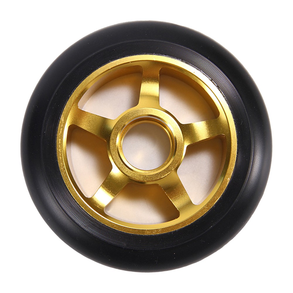 Hochleistungs 100 mm Pro Scooter Räder mit Aluminium Alufelge Nabe - Bild 13 von 15