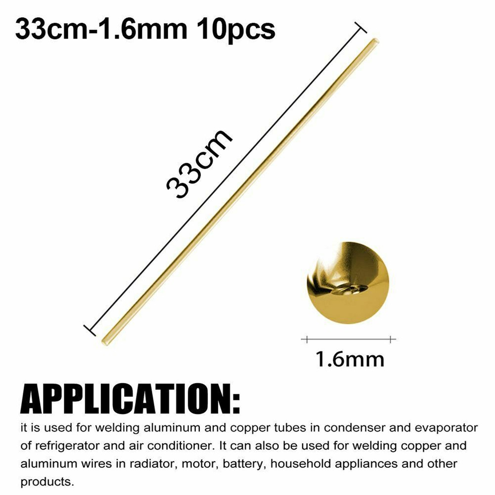 Brass Soldering Tools 10pc Set Optimized for TIG MIG and Oxyacetylene Use