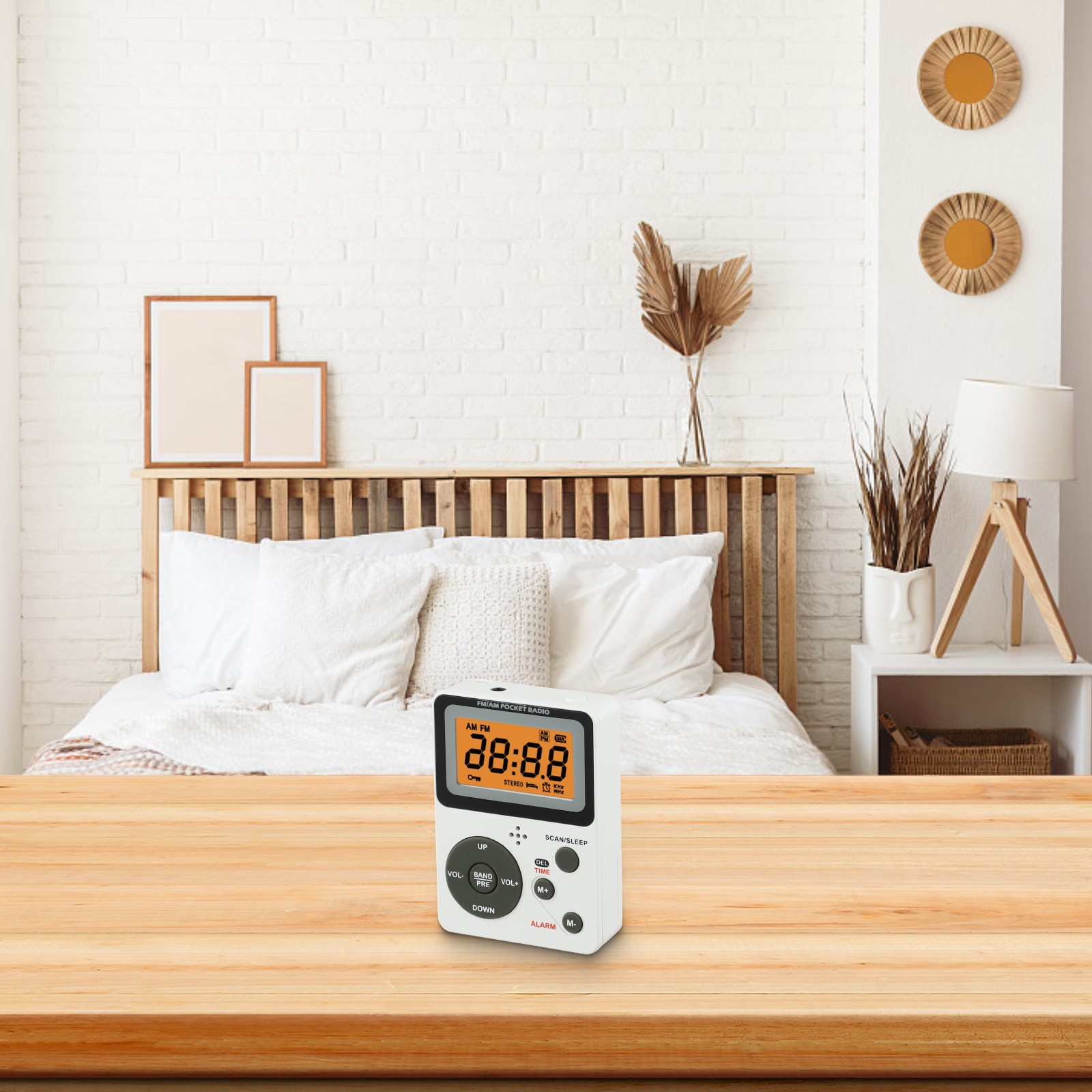 Sleek Compact Design of Pocket AMFM Radio With Clear Visuals on Display - Picture 26 of 35