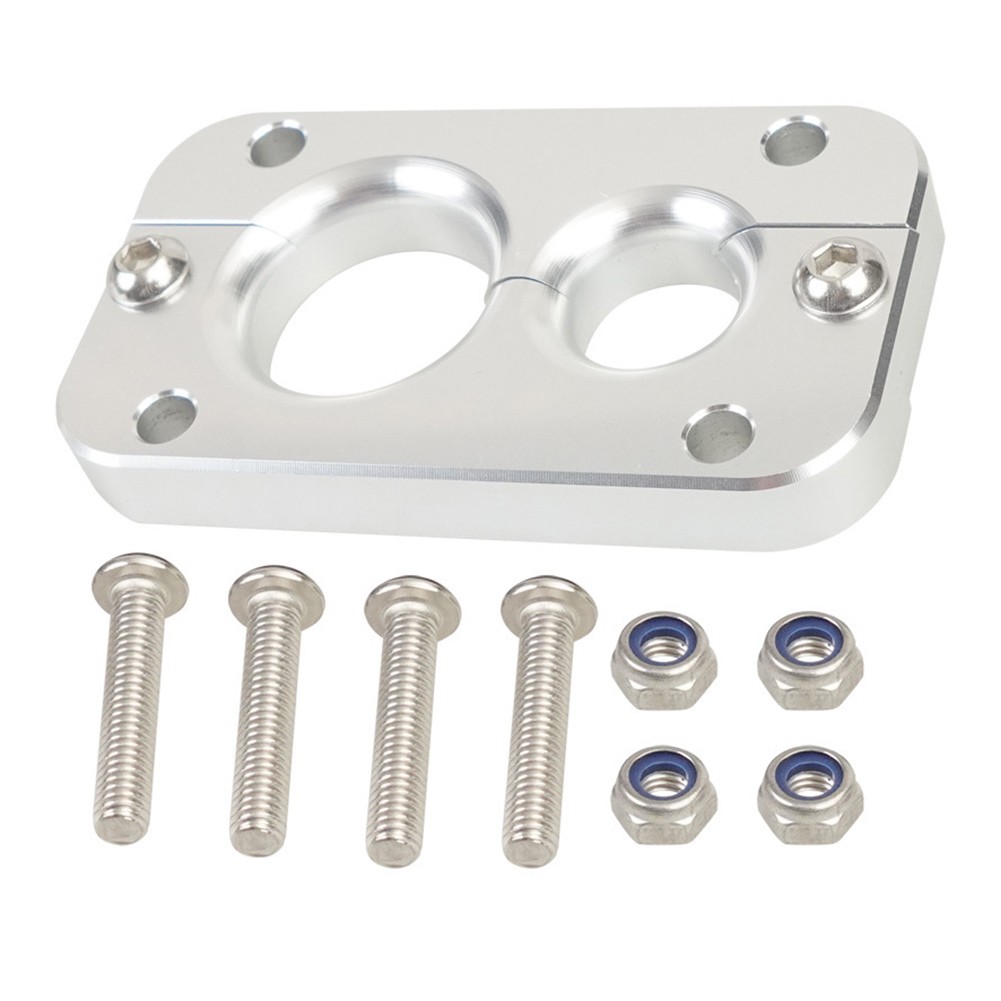 Dual Size Hole Configuration in Firewall Pass Through Compatible with Vehicles