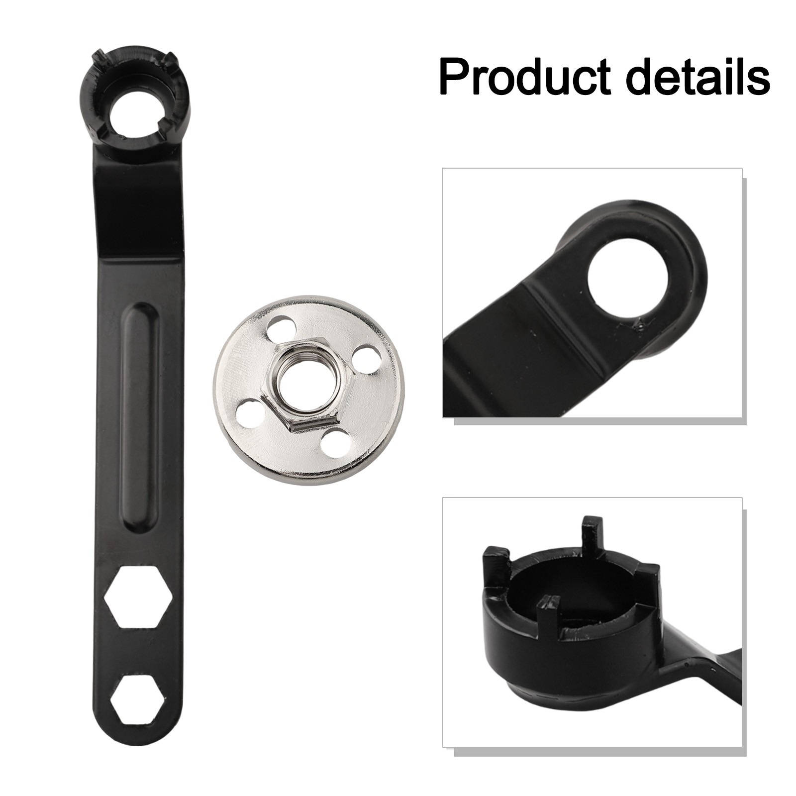 Convenient and Tight Fit Angle Grinder Four Claw Dual Purpose Wrench Set Key