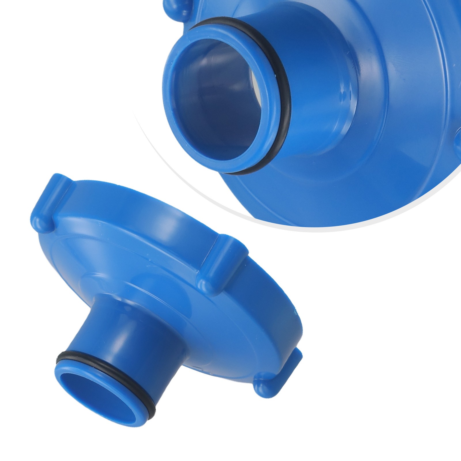 Optimal Connection PVC Blue Pool Hose Adapter Connector for Intex 9 5x9 5x5cm - Picture 26 of 41