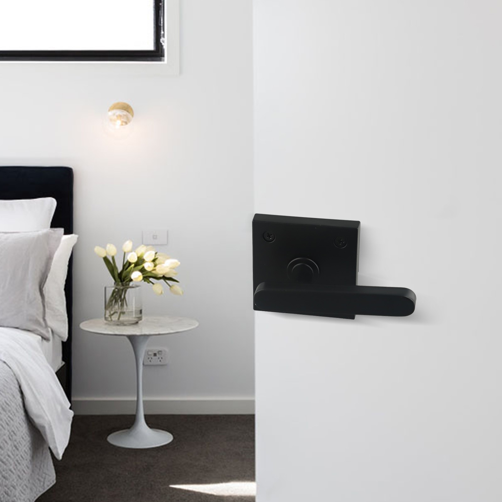 Serratura per porta ribaltabile premium maniglia comoda design costruzione alluminio - Foto 25 di 47