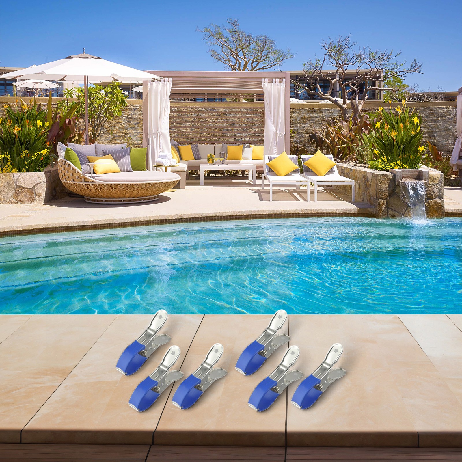 Windproof Pool Cover Clips 30PCS for Above Ground and Hard Edged Pools - Picture 33 of 52