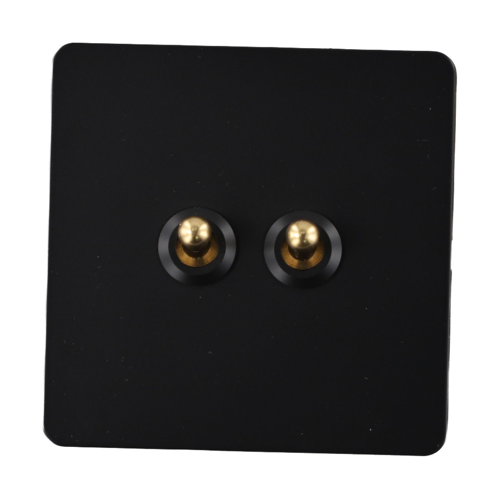 Interruptor de luz de palanca de latón de 86 mm de diseño innovador con panel metálico - Imagen 42 de 63