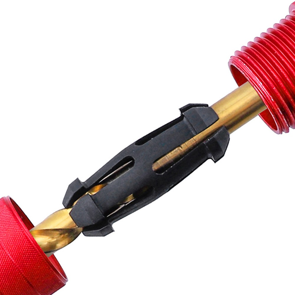 Lightweight Aluminum Drill Depth Stop Set with Secure Locking Mechanism