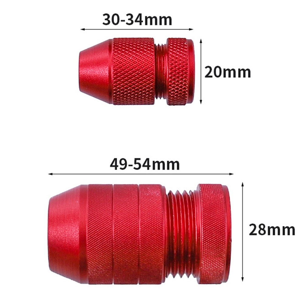 Secure Locking Mechanism Drill Depth Stops for Woodworking Projects 2Pcs