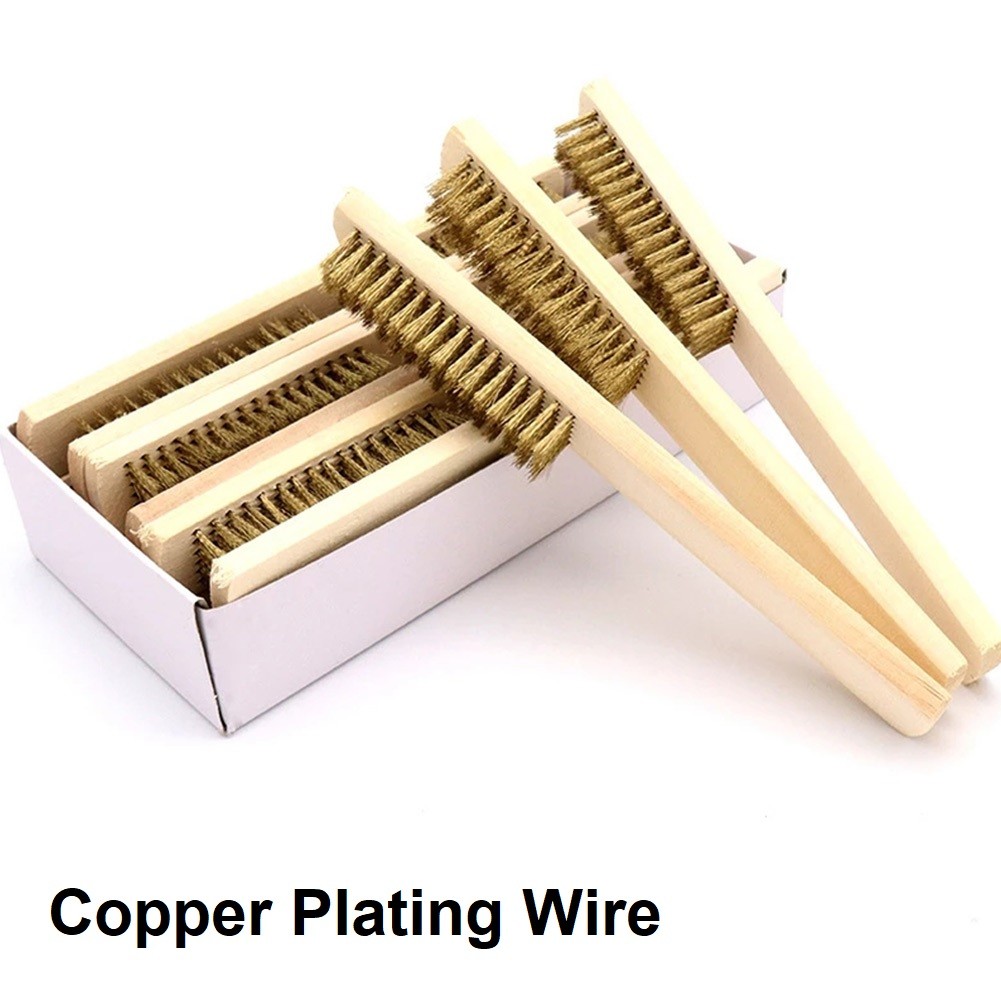 Lot de 12 brosses filaires multifonctionnelles pour nettoyage bijoux et ??quipem - Picture 13 of 29