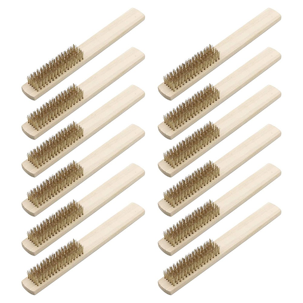 Lot de 12 brosses filaires multifonctionnelles pour nettoyage bijoux et ??quipem - Picture 29 of 29