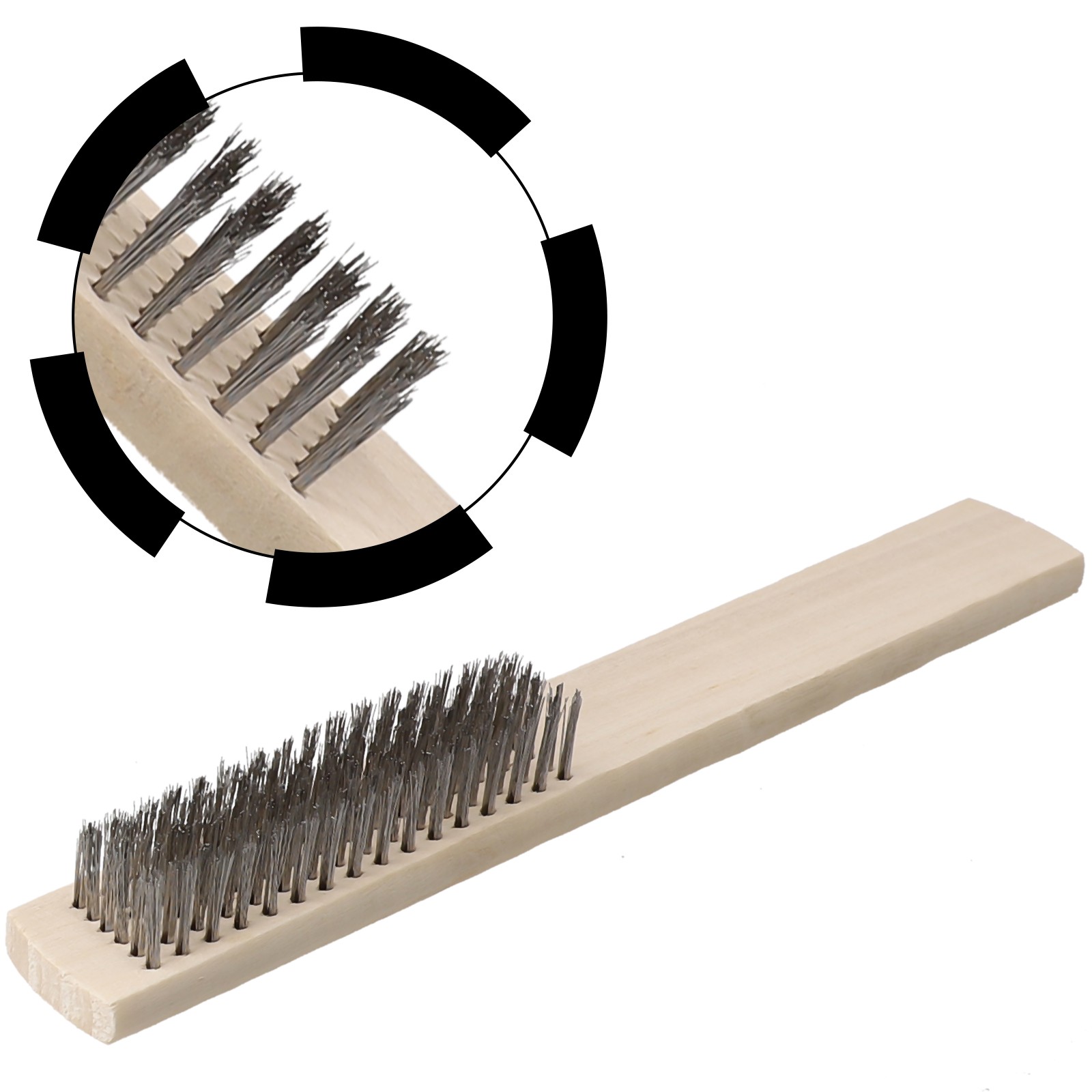 Lot de 12 brosses filaires multifonctionnelles pour nettoyage bijoux et ??quipem - Picture 22 of 29